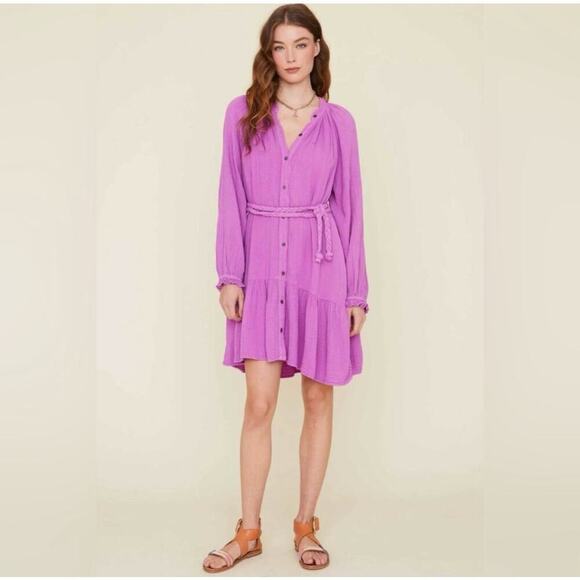 Xirena Purple Rainey Mini Dress XL - Picture 1 of 11